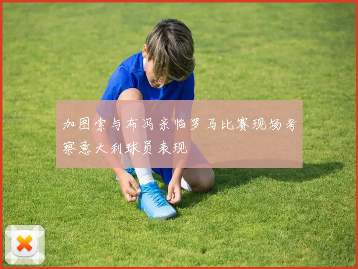 加图索与布冯亲临罗马比赛现场考察意大利球员表现