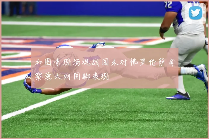 加图索现场观战国米对佛罗伦萨考察意大利国脚表现